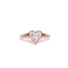 Prsten Heart Rosegold